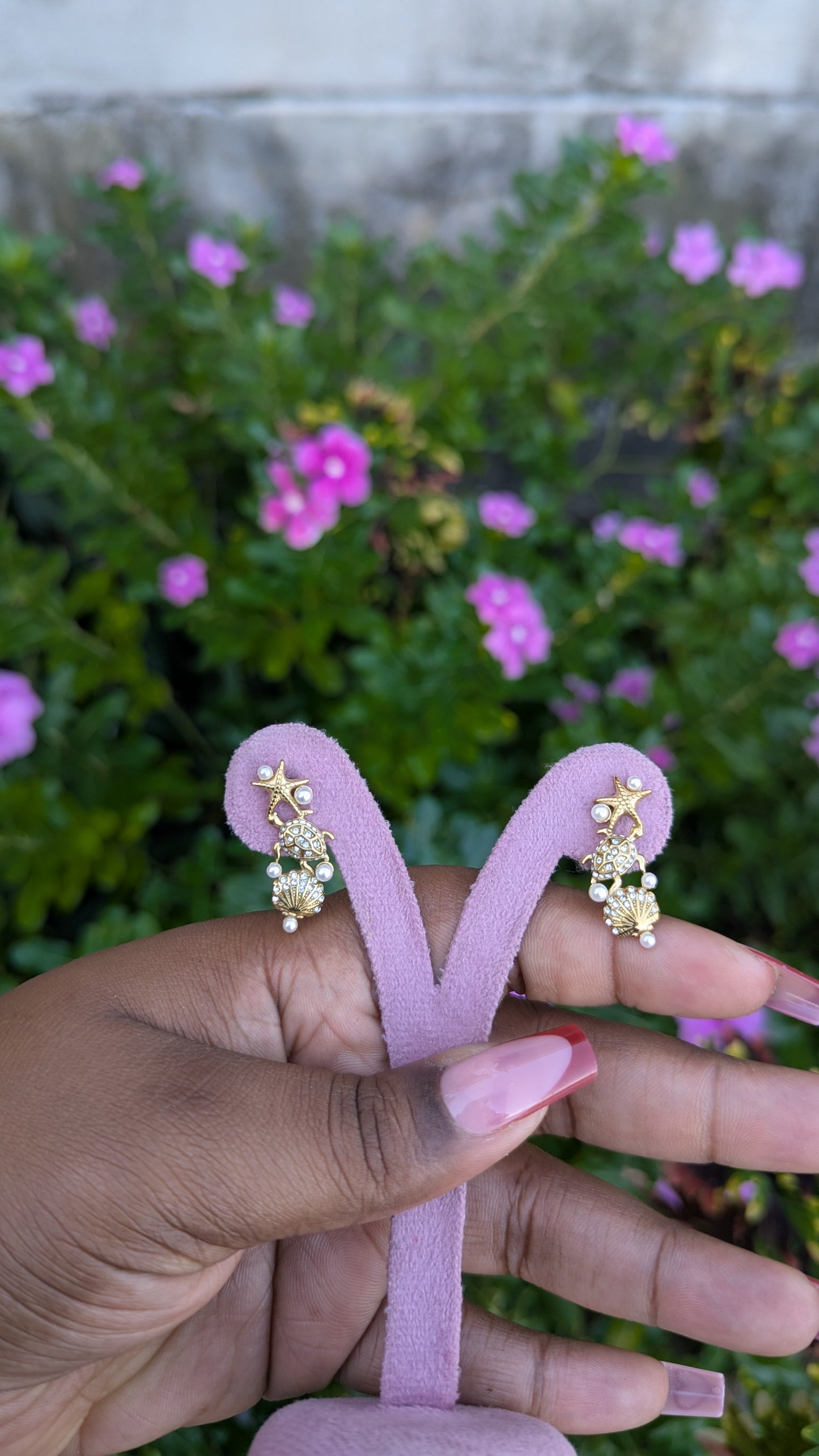 OCEAN TREASURES Drop Studs