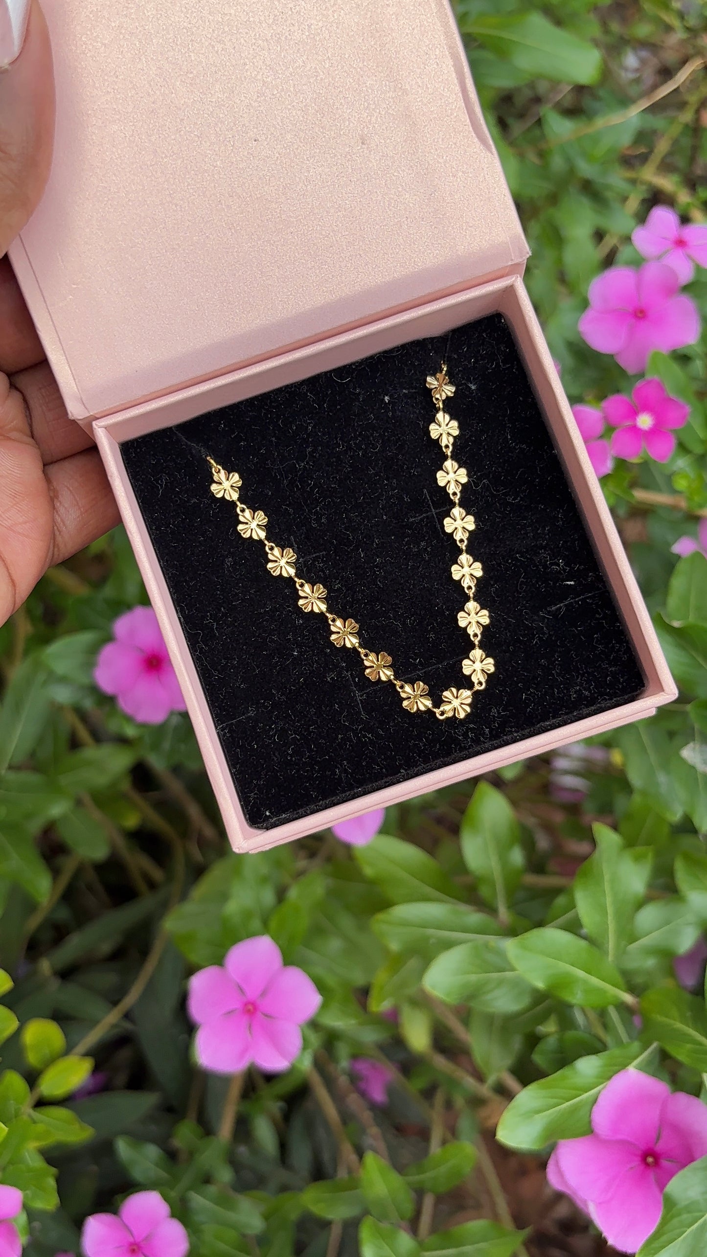 FLOWER Anklet