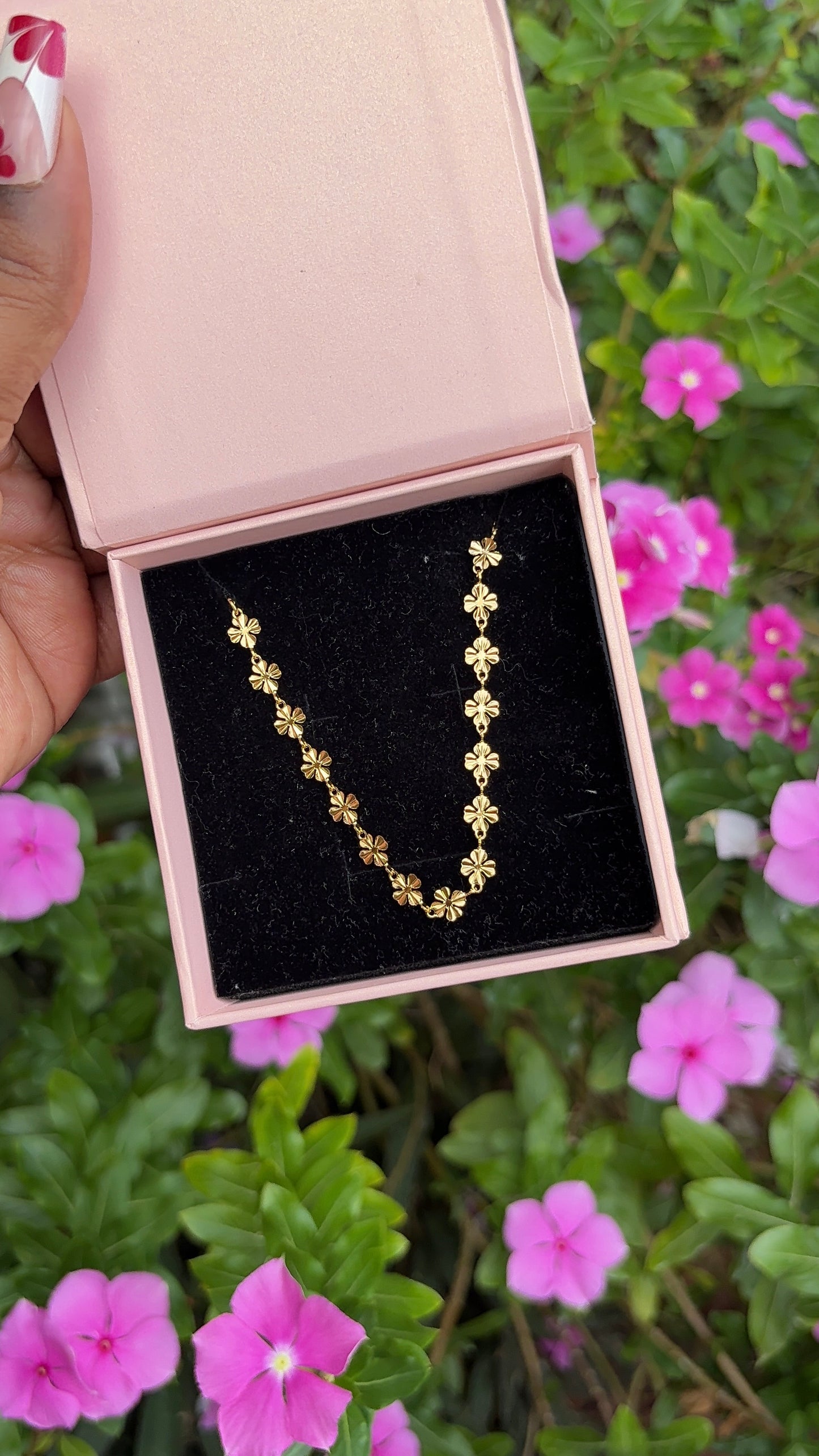 FLOWER Anklet