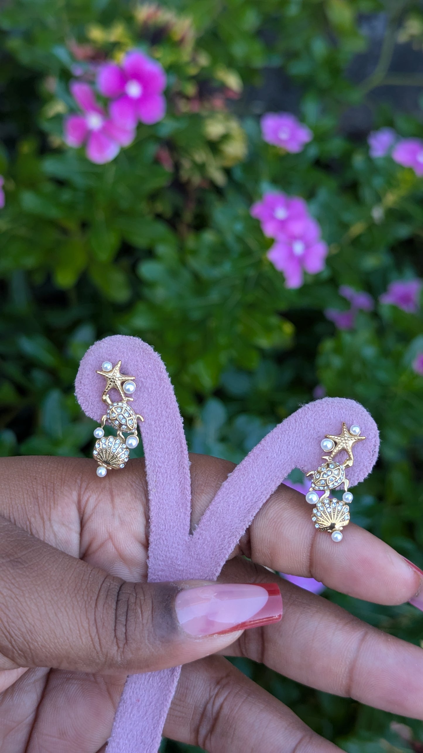 OCEAN TREASURES Drop Studs
