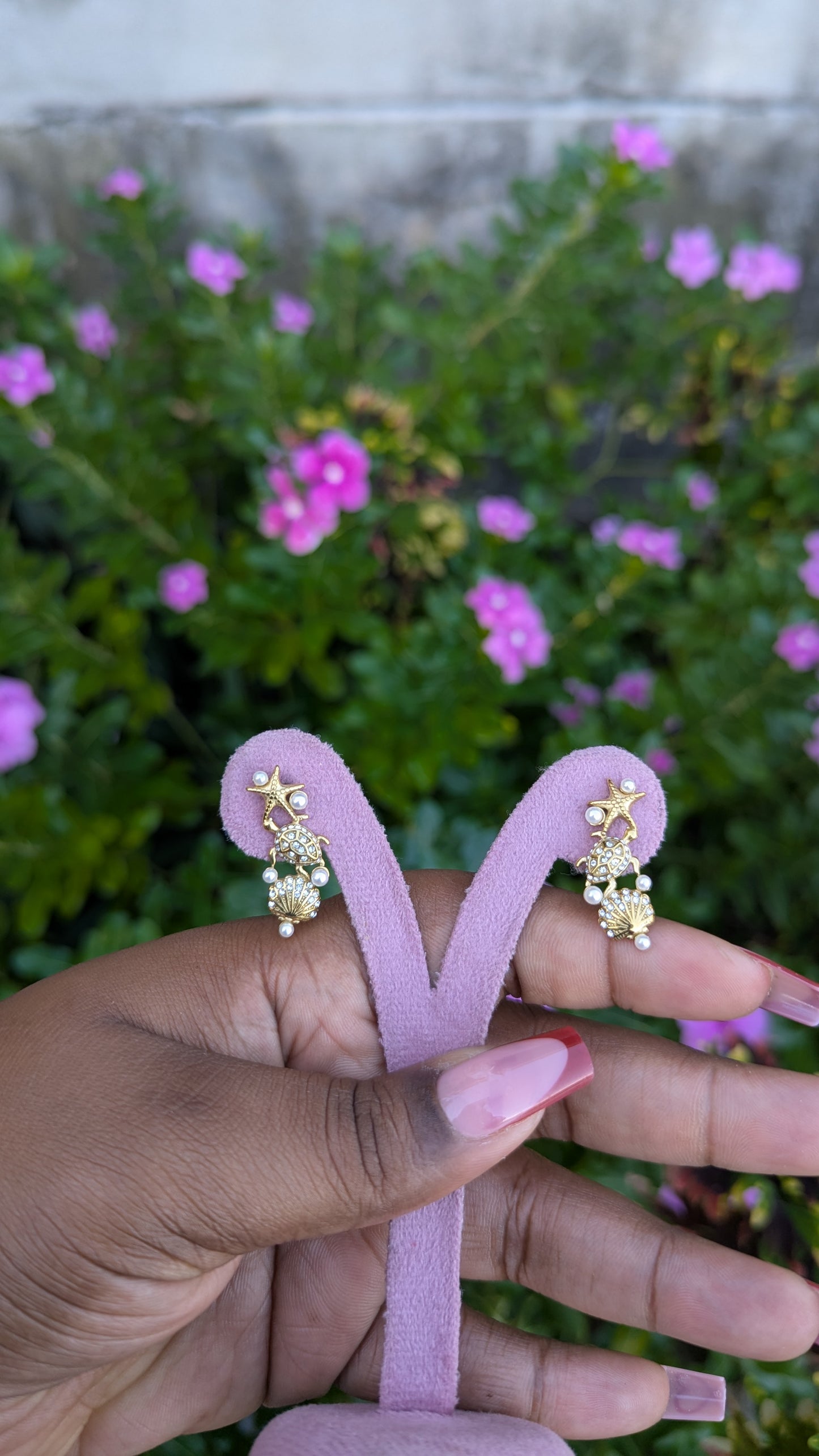 OCEAN TREASURES Drop Studs